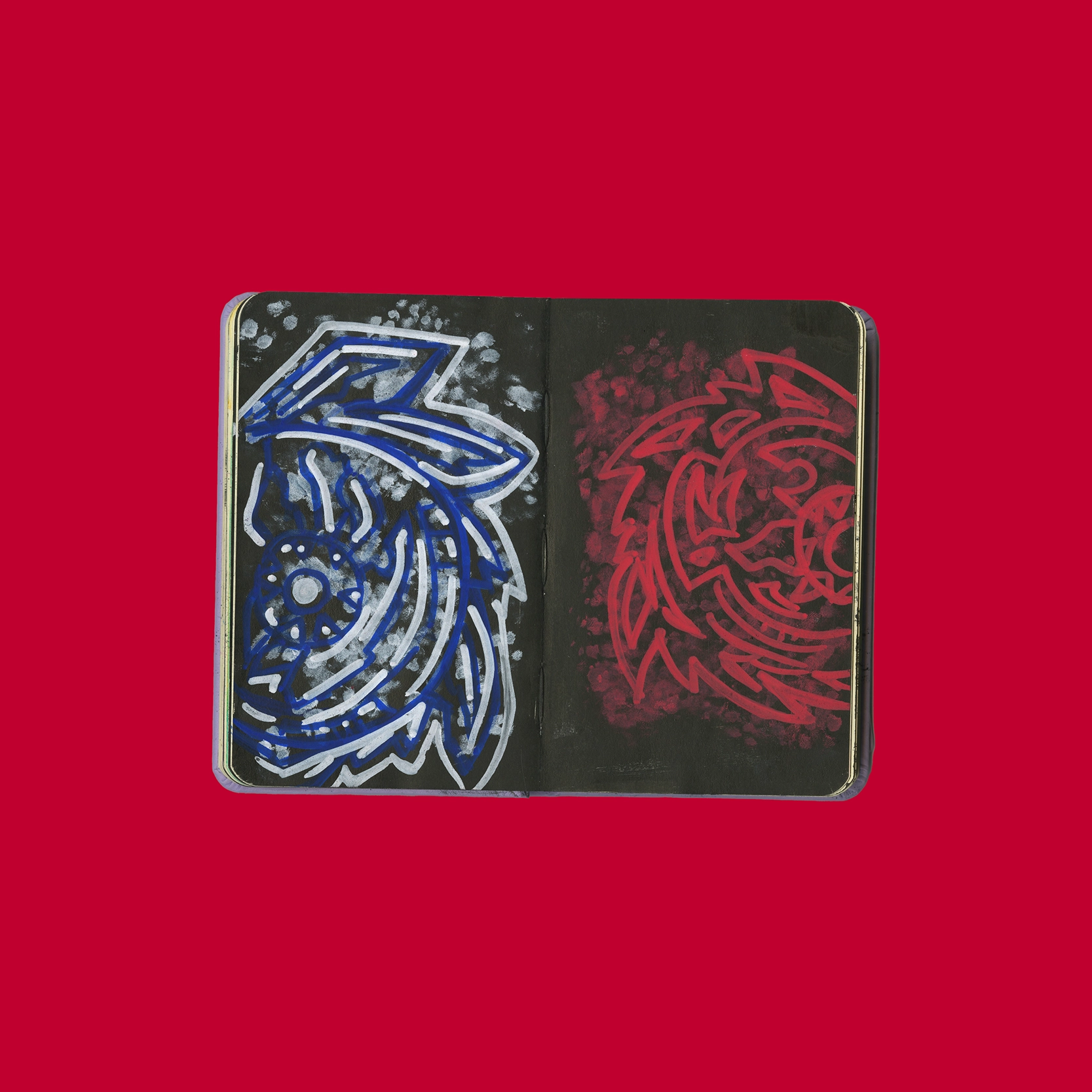 Relevé des motifs d'une toupie