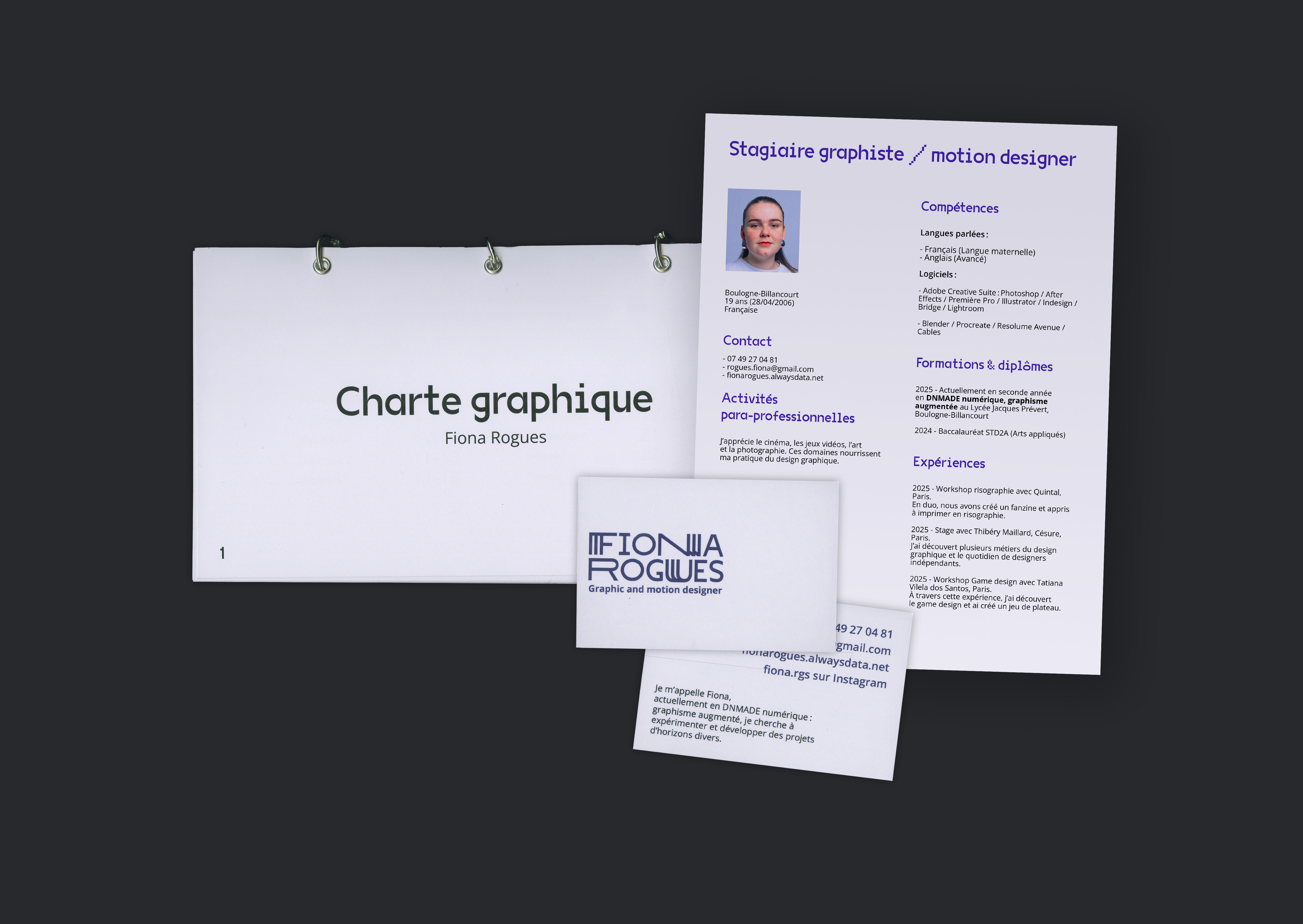 Scans de mes supports de communication