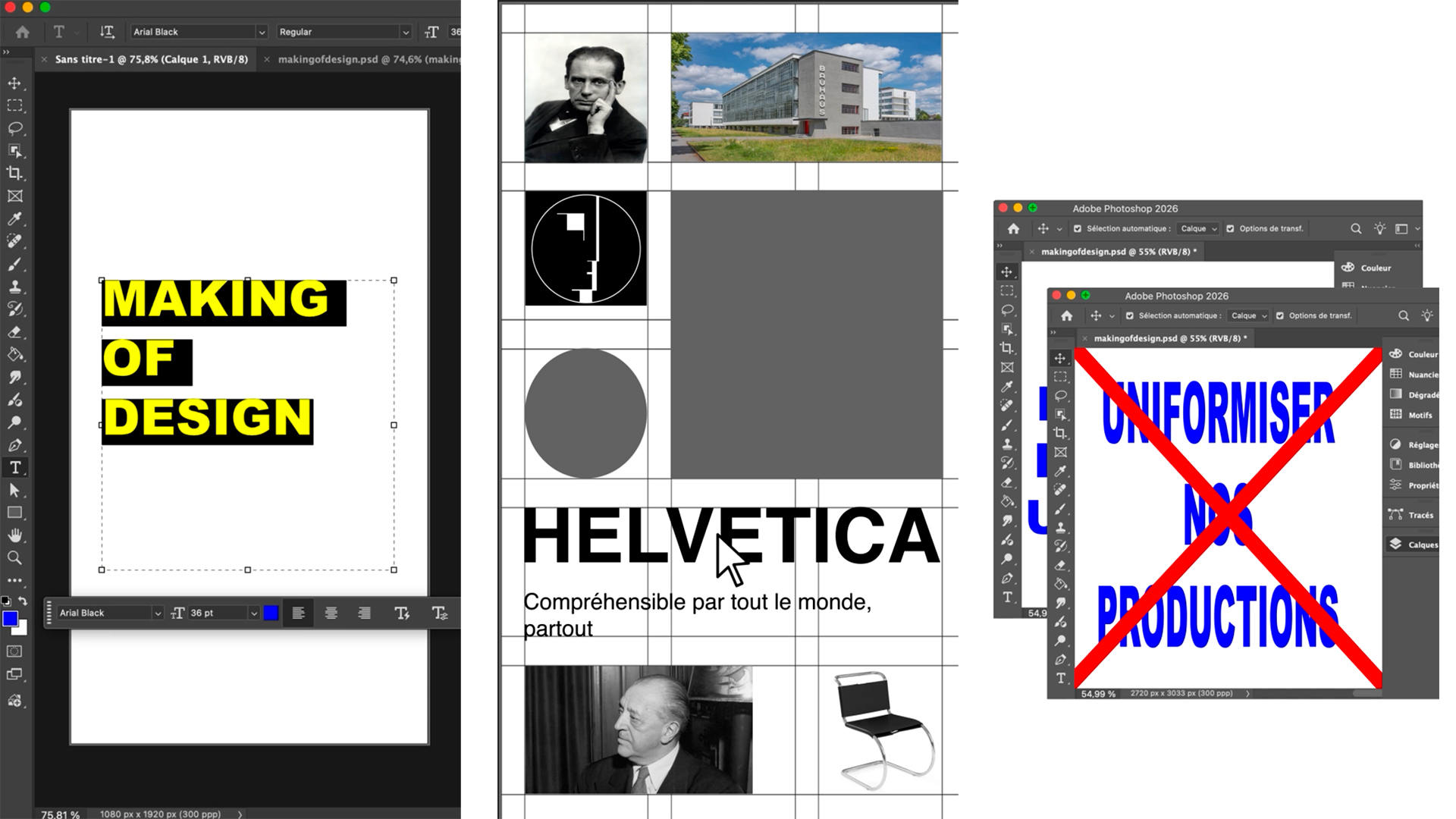 Images tirées de la vidéo