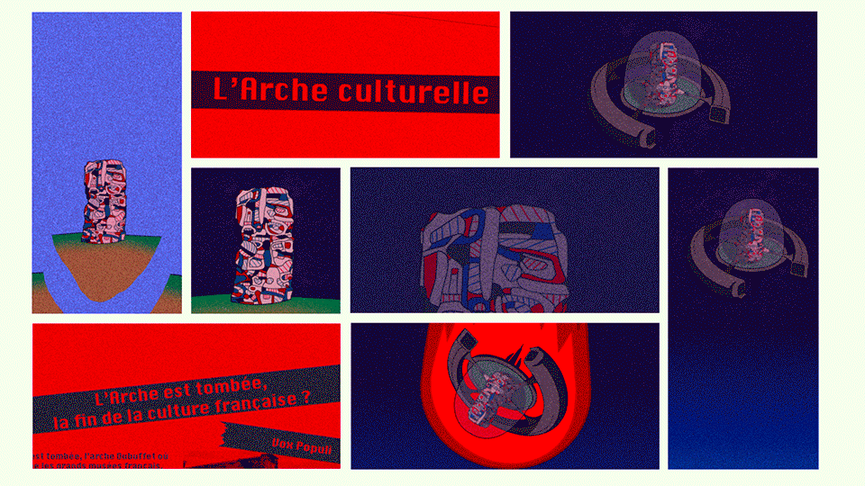 Vidéo du site autour de la chute de l'arche